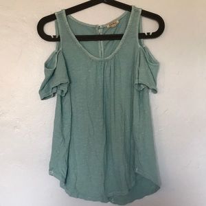 Lucky brand off the shoulder tee tank top shirt